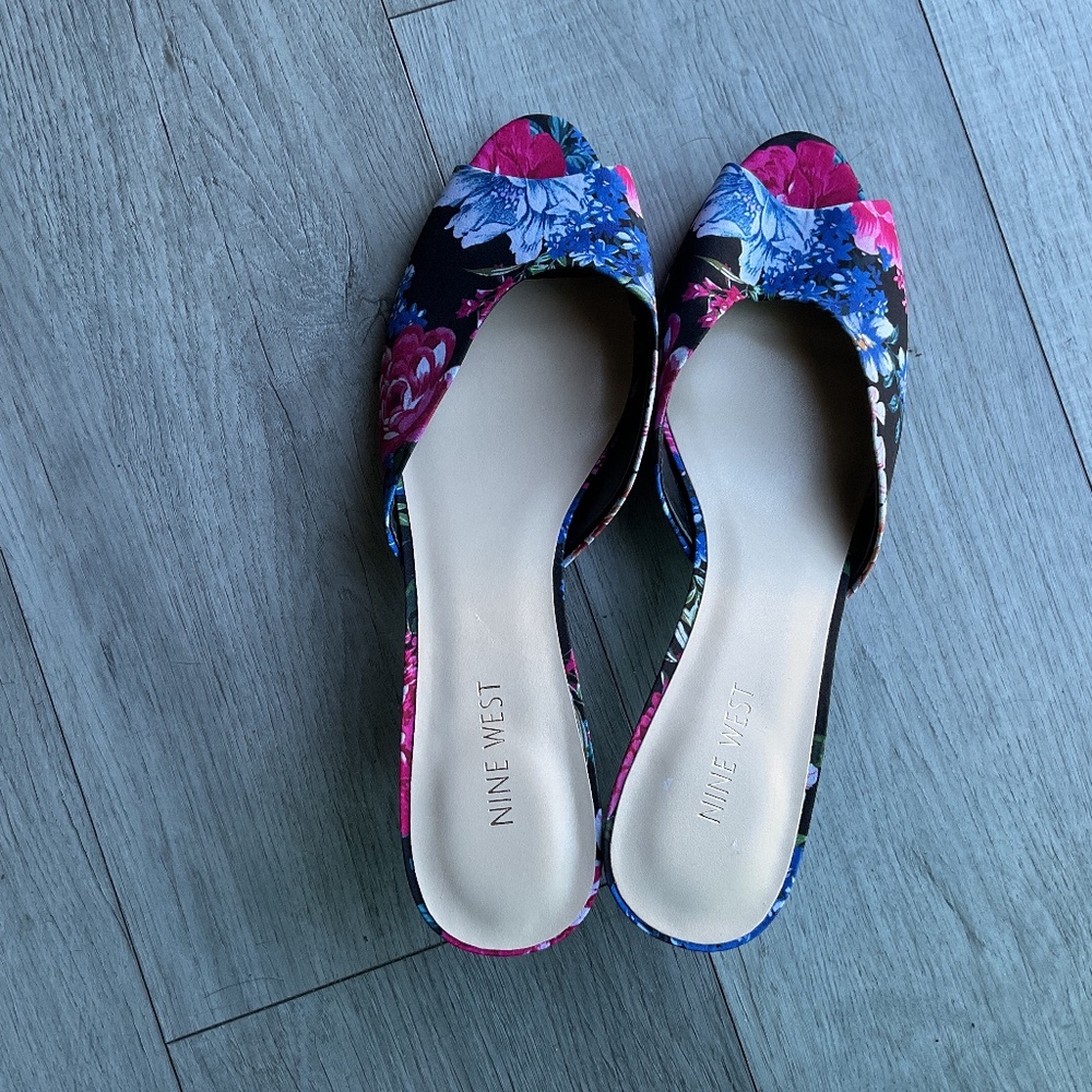 Size 10 Slingback Nine West Shoes
